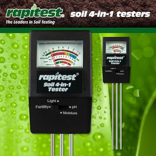Luster Leaf 1818 Rapitest 4-in1 Soil pH/Moisture/Fertility/Light Tester - Image 2