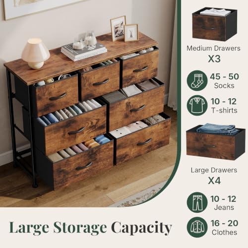 Fabric Dresser for Bedroom - Image 4