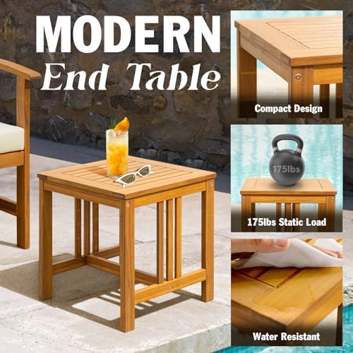 Idzo Wood Club Chairs Set 2 - Image 6