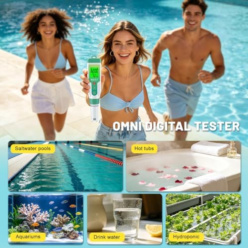 Digital Chlorine Tester, Pool Salt Tester - Image 6