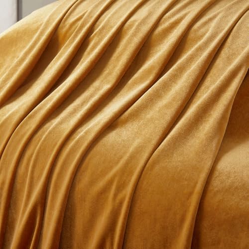 Yellow Velvet Fabric by The Yard, 5 Yards - Image 5