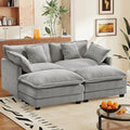 Hanherry Modular Sectional Sofa, Cloud Couch by Hanherry