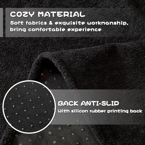 MYSKY HOME Black Couch Covers for Sectional Sofa, Couch Cover L Shape Couch - Image 6