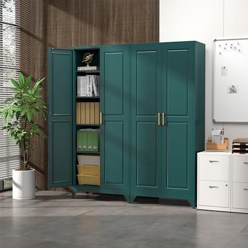 SteeLoong 75”Metal Pantry Storage Cabinet - Image 6