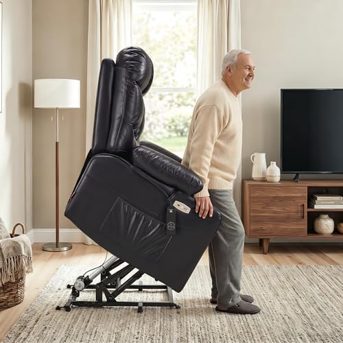 MCombo Power Lift Recliner for Elderly, Leather R7289 - Image 2