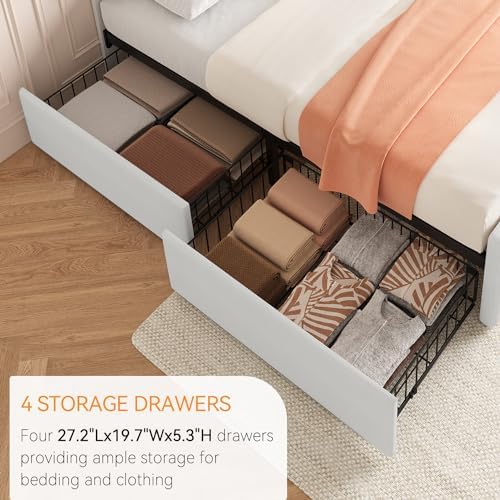 IDEALHOUSE Queen Size Bed Frame - Image 5