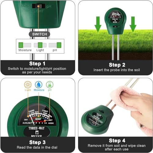3-in-1 Soil pH Meter - Image 4