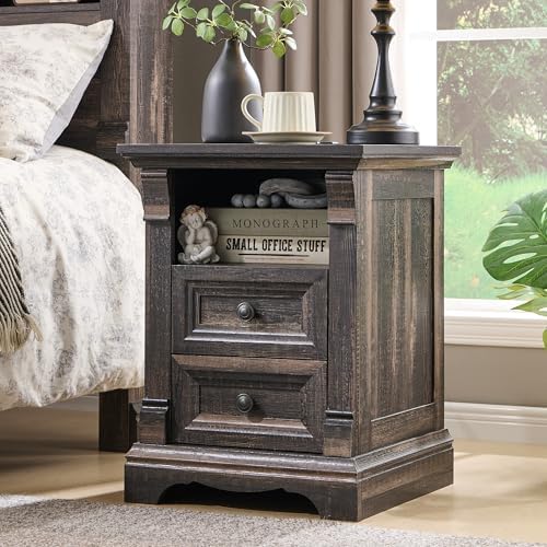Farmhouse Nightstand Set of 2 - Image 2