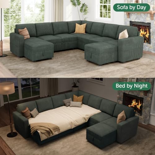 HONBAY Modular Sectional Sleeper Sofa - Image 4