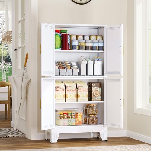 GAIOUS 47.25" Metal Pantry Cabinet - Image 2