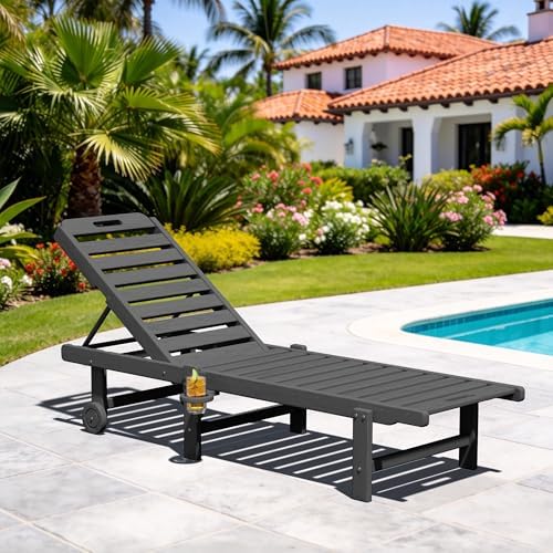 SERWALL HDPE Outdoor Chaise Lounge - Image 2