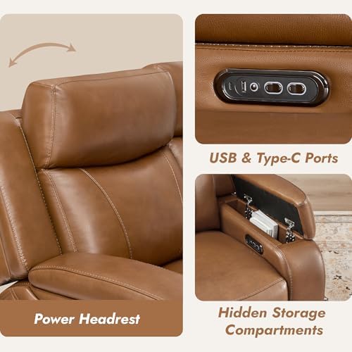 Watson & Whitely Zero Gravity Power Reclining Sofa & Loveseat Set - Image 6