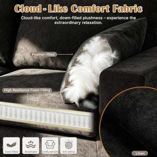 Oversized Modular Sectional Sofa - Image 4