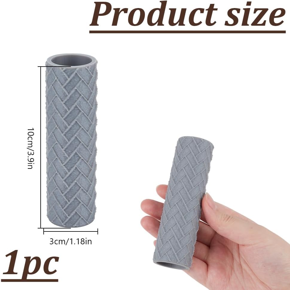 Topography Texture Roller Large Brick Clay Texture Rollers Diagonal DIY Embossing Pottery Decortive Tool for Pathfinder, PRG, Miniatures, Tabletop Board Game Topography Accessory