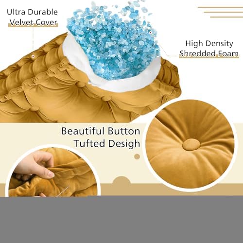 Threehoney Velvet Bench Cushion - Image 3