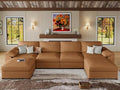 EASE MOOSE Modular Sectional Sofa, U Shaped Scratch Resistant Couch by EASEMOOSE