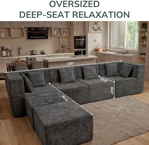 MONVANE Modular Sectional Cloud Couch - Image 2