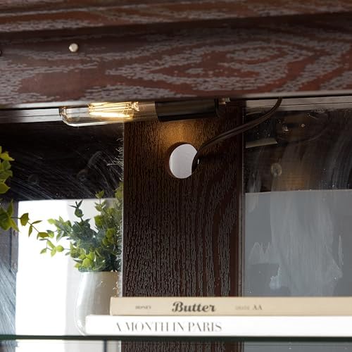 68" H Glass Curio Display Cabinet - Image 6