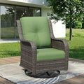 Outdoor Swivel Rocker Patio Chair by Gardenbee
