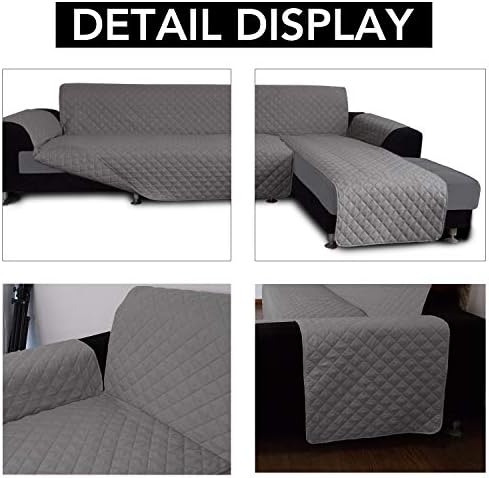 Easy-Going Reversible L-Shape Sectional Couch Cover - Image 3