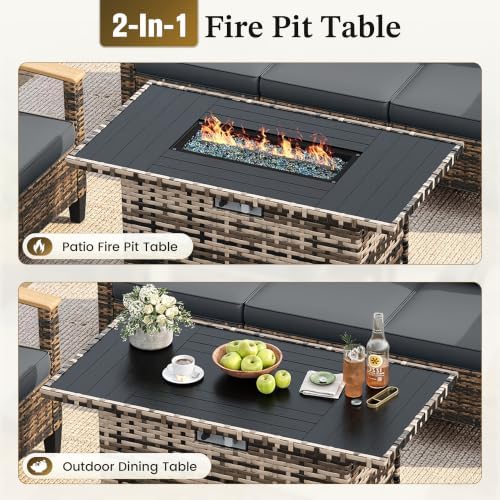 UDPATIO Wider Armrests Patio Furniture Set - Image 5