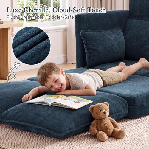 49" Loveseat Convertible Sofa Bed, Futon Sleeper Couch - Image 6