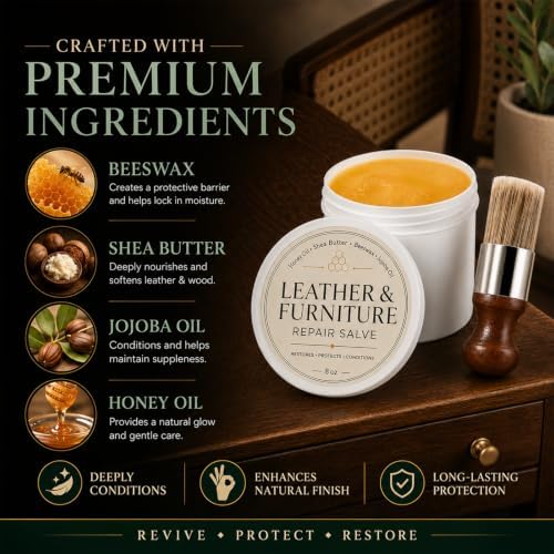 Wood & Leather Furniture Repair Salve - Image 4