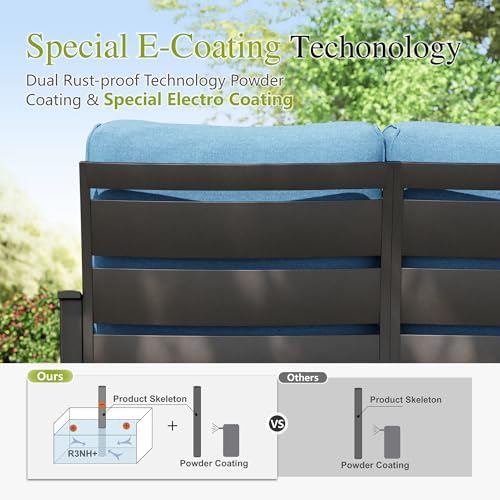 Sophia & William Metal Patio Furniture Set - Image 7