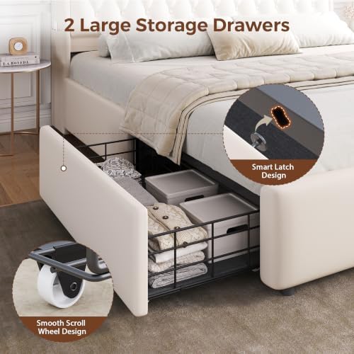 Jocoevol King Size Bed Frame - Image 5