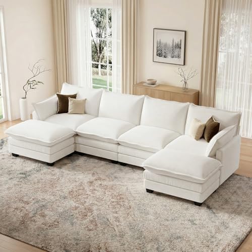 Modular Sectional Couch for Living Room, U Shaped Comfy Sofa by Unknown