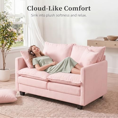 2-Seater Cloud-Like Loveseat Sofa - Image 4