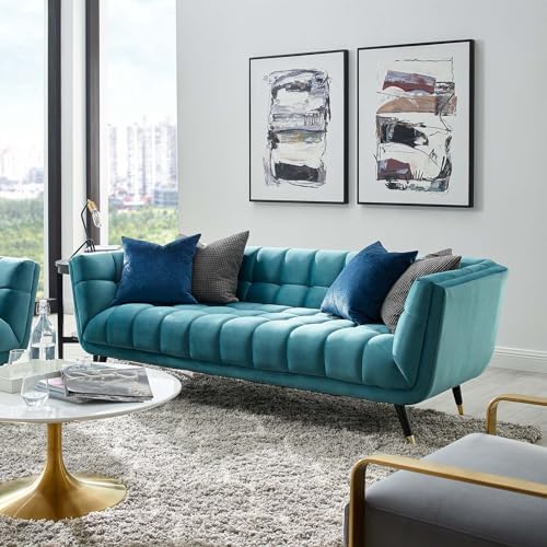 Modway Adept Contemporary Mid-Century Modern Performance Velvet Upholstered by Modway