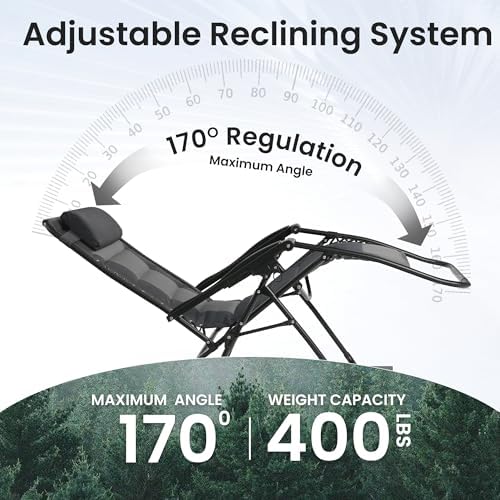 Zero Gravity Chair Oversized Padded Recliner - Image 5