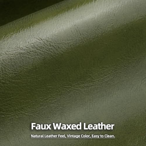 HALLYBEE 85" Futon Faux Leather Couch - Image 4