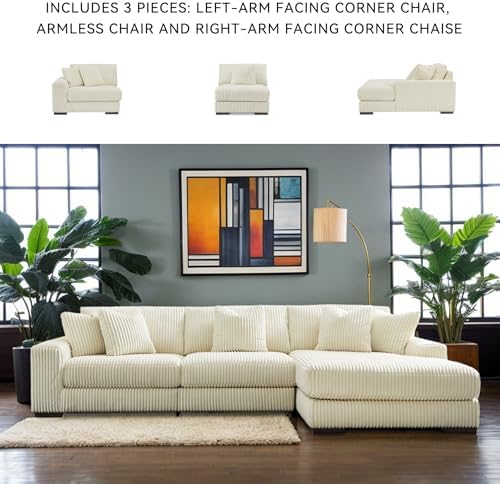 Signature Design by Ashley Deep-Seat 3-Piece Sectional - Image 6