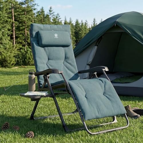 EVER ADVANCED Aluminum Zero Gravity Chair, 2.4" Padded, 350 lb Capacity - Image 2