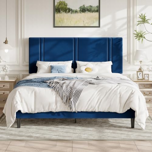 Allewie Cal King Platform Bed Frame by Allewie
