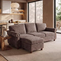 Traditional Chenille Couch Sofas by LANDASSYHOME