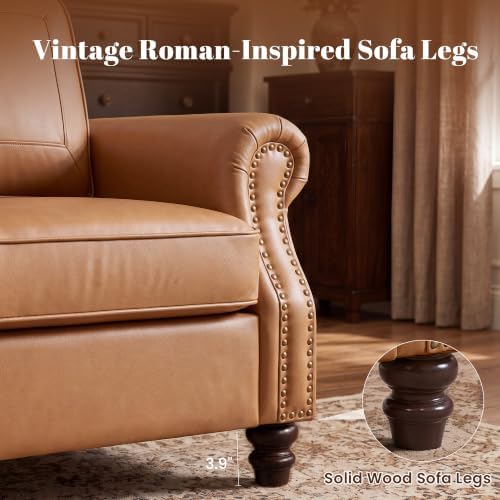 Kingfun Faux Leather Accent Chair - Image 4