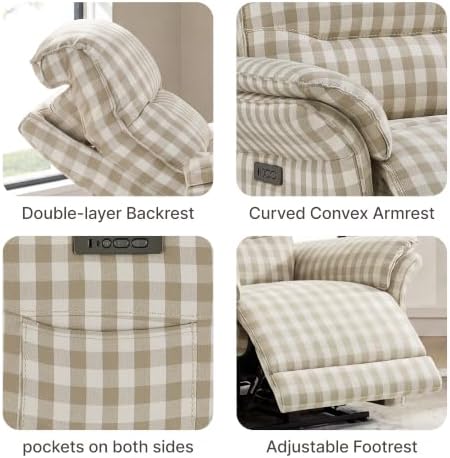 KISLOT Dual Motor Power Recliner Chair, Zero Gravity USB & Type-C - Image 6