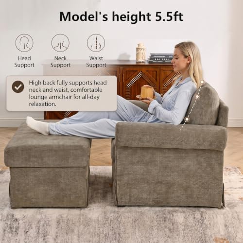 35.82" Oversized Accent Chair - Image 4