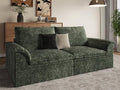 EASE MOOSE Boneless Couches for Living Room, Modular Loveseat Sofa by EASEMOOSE
