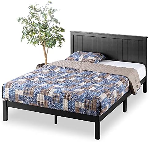 Zinus Santiago Wood Platform Bed Frame, Wood Slat Support, No Box Spring Needed by ZinusInc