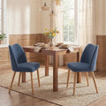 Garvee Wood Dining Chairs Set of 2, Armless Dining Chairs by Garvee