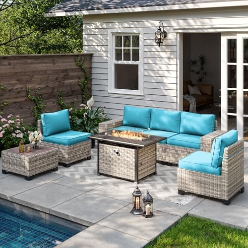 Outdoor Patio Furniture Set PE Wicker Rattan Outdoor Sectional Sofa by MuphyersPatioFurniture