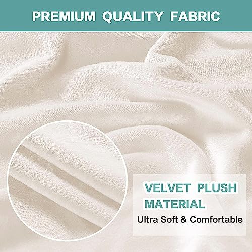Turquoize Velvet Couch Covers Stretch Oversized Sofa Cover - Image 3