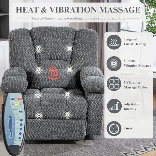 Heavy Duty 500 lbs Power Lift Recliner - Image 6