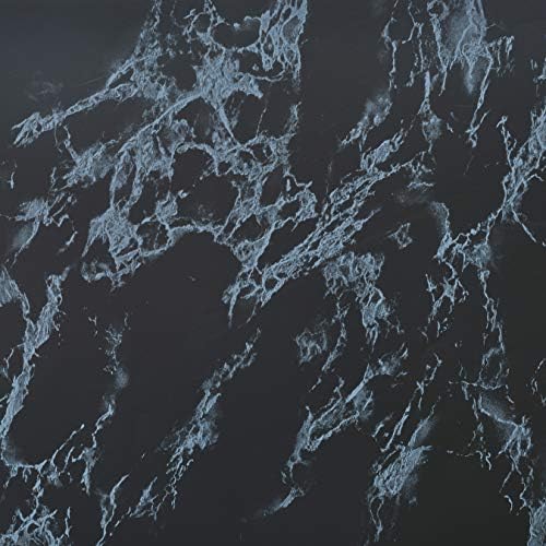 Con-Tact Brand Creative Covering, Self-Adhesive Shelf Liner, Marble Black by Kittrich+%28Home%29
