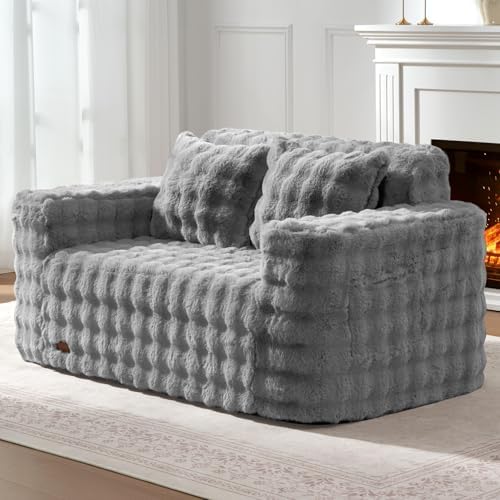ZurNesfure Sofa Couch Loveseat Boneless Sofa by ZurNesfure