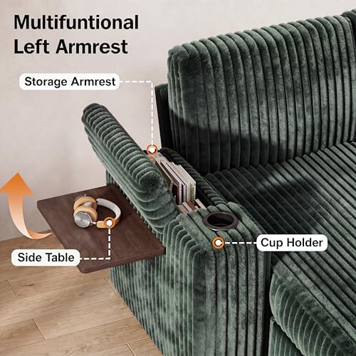 WEUP 86" Modular Sectional Sleeper Sofa - Image 6